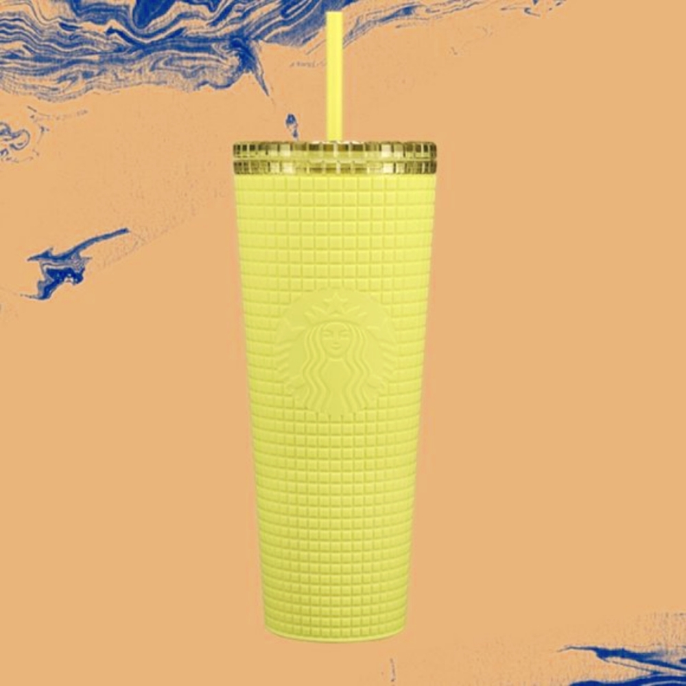 STARBUCKS 2023 Meadow Soft Touch Grid Venti Tumbler